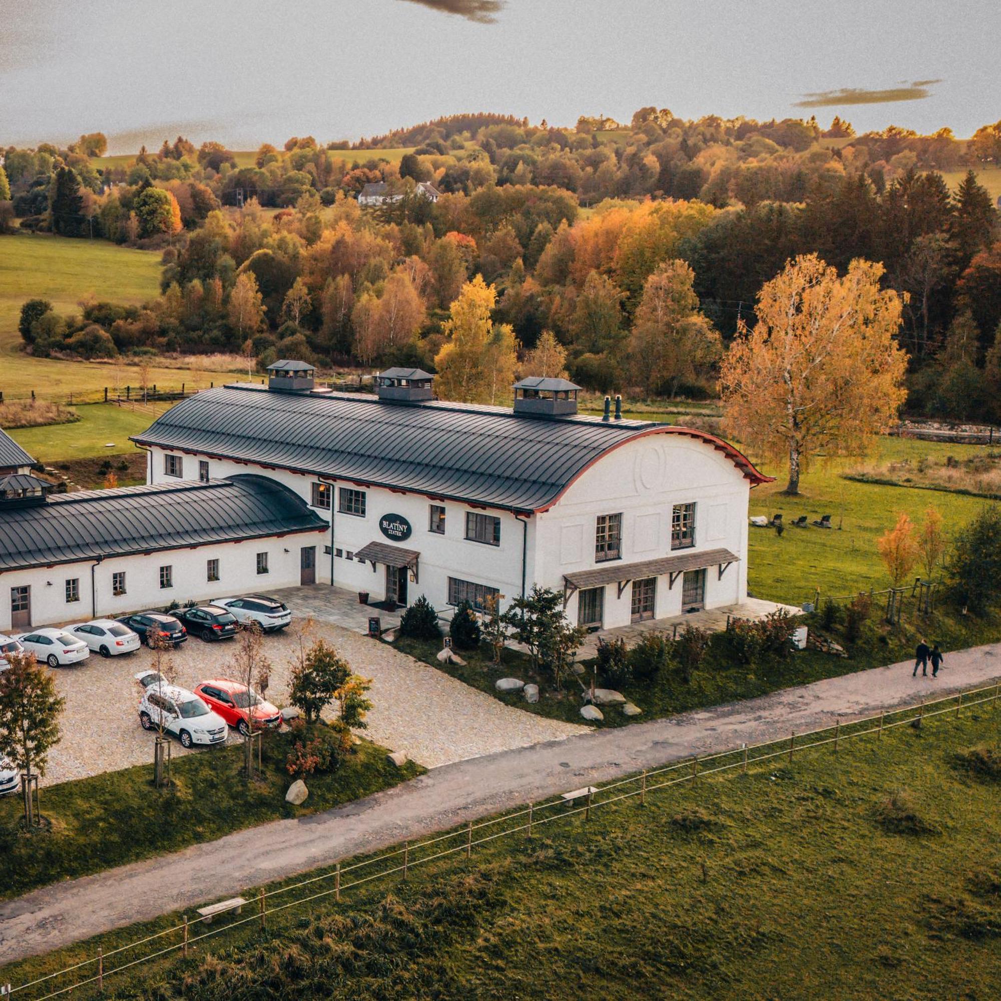 Statek Blatiny Hotel Sněžné Bagian luar foto