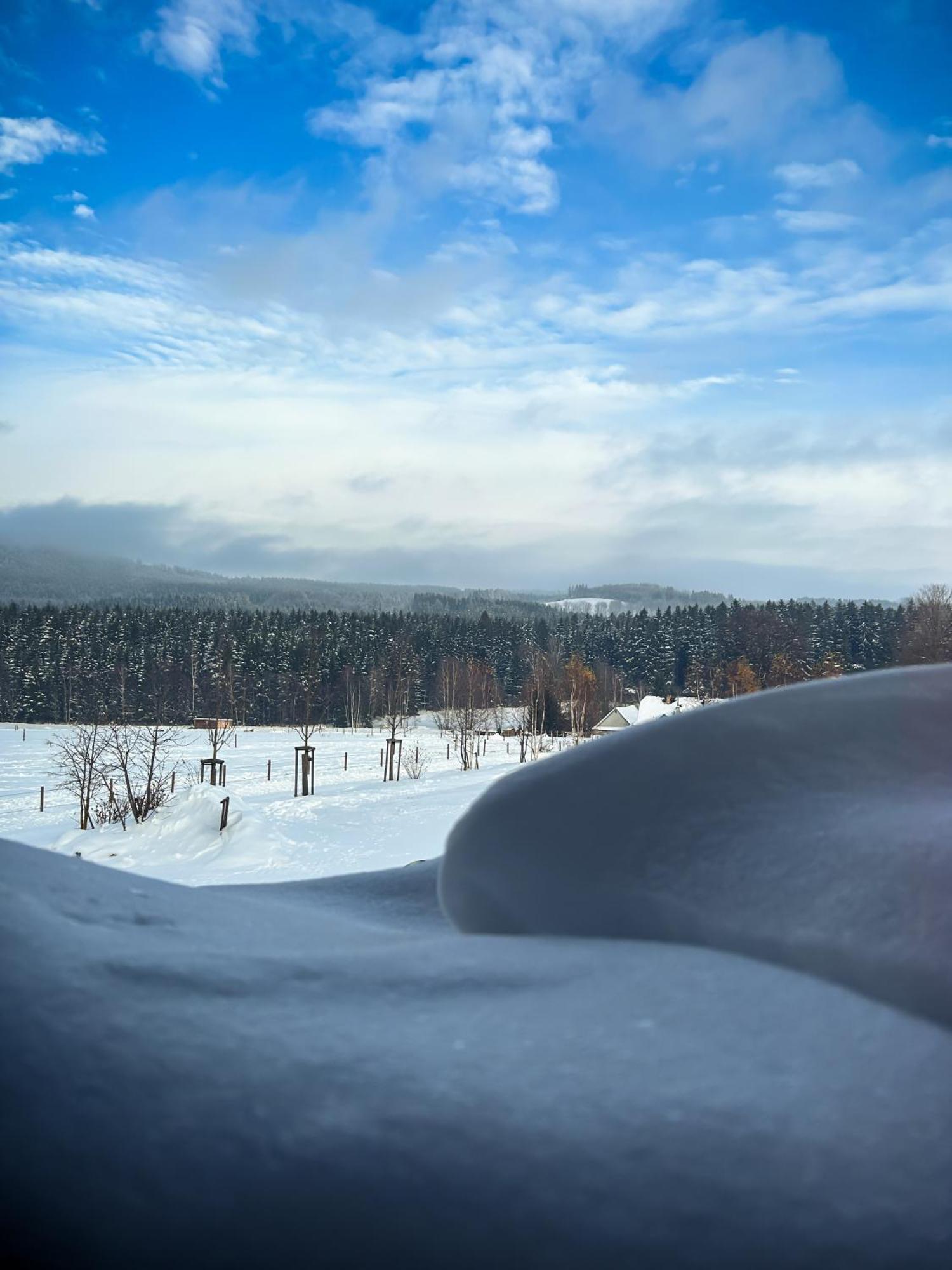 Statek Blatiny Hotel Sněžné Bagian luar foto